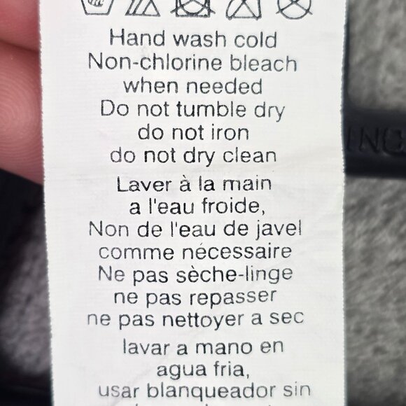 Womens Lauren Ralph Lauren Blue Chevron Blouse Button Down V Neck Long Sleeve S - Picture 8 of 8